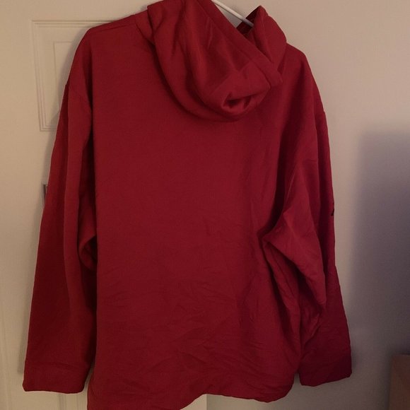 Under Armour Men's Hoodie Red - Team Nunavut - XXL 2XL - Picture 4 of 5